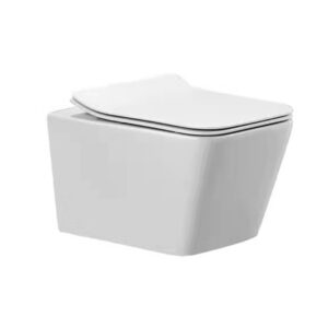 HS-G901 Wall-Hung Toilet - Modern Space-Saving Design, Dual Flush
