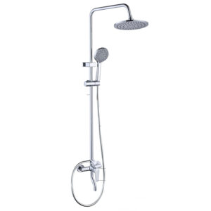 Durable Copper Shower System | Stainless Steel Pipe with 5-Speed Handheld Sprayer