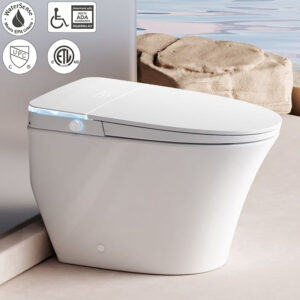 V12D Auto-Open Smart Toilet | Tankless Design & No Water Pressure Limit - Xsanit