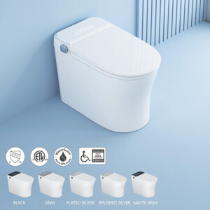 Premium Multi-Finish Smart Toilet - ADA Compliant with UPC & WaterSense Certification