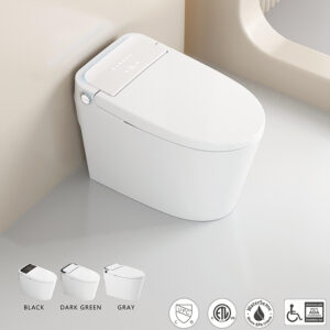 Premium Multi-Color Smart Toilet - ADA Compliant with UPC & WaterSense Certification