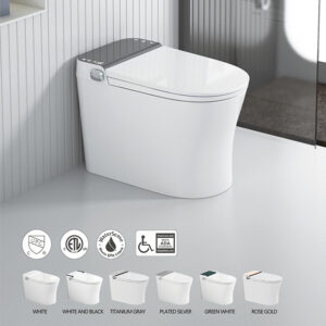Luxury Multi-Finish Smart Toilet - ADA Compliant with UPC & WaterSense Certification