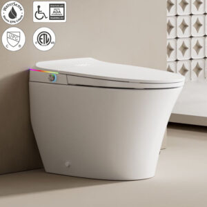 Modern Smart Toilet with LED Ambient Light | cUPC/ETL Approved