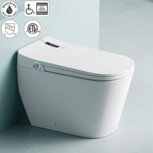 Modern Floor-Mounted Ceramic Toilet - ADA Compliant & ETL Certified - XSANIT