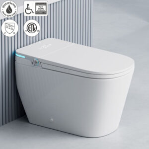 Modern Smart Toilet with LED Ambient Light | cUPC/ETL Approved - Xsanit