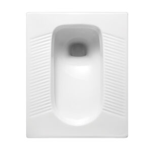 One-Piece Ceramic Squat Toilet Bowl - Model 1607S