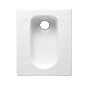 Integrated Ceramic Squatting Pan Without Trap 1607 | Xsanit