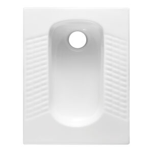 Integrated Ceramic Squatting Pan Without Trap 1608 | Xsanit